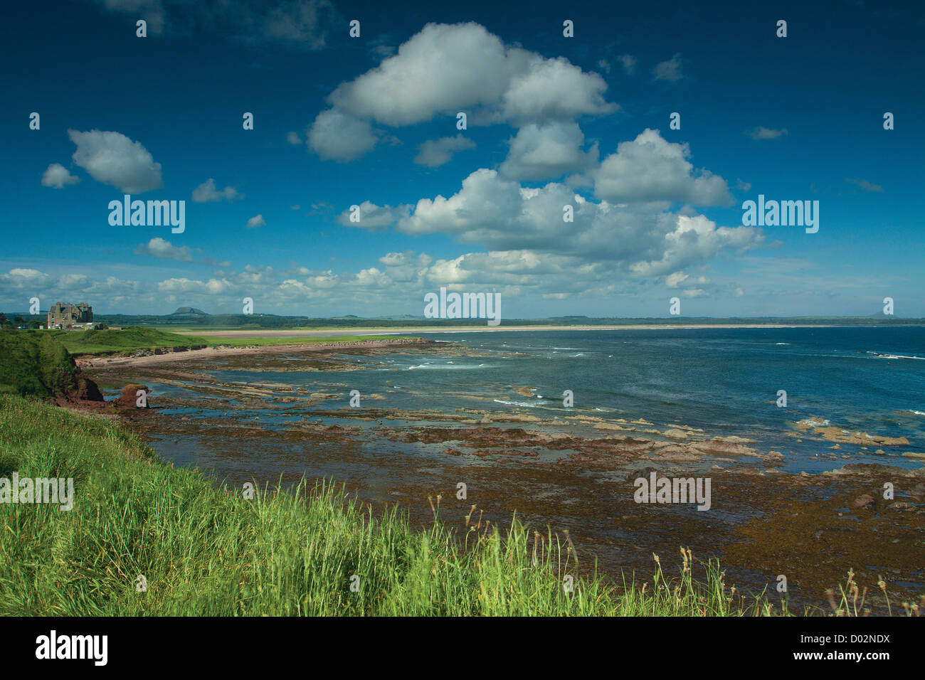 Belhaven Bay e il John Muir modo, Dunbar, East Lothian Foto Stock