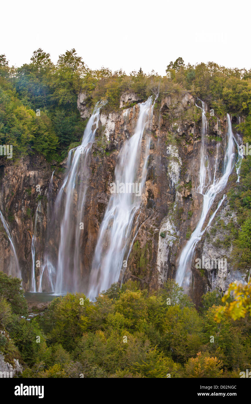 Il Parco Nazionale dei Laghi di Plitvice, Croazia 2012 Foto Stock