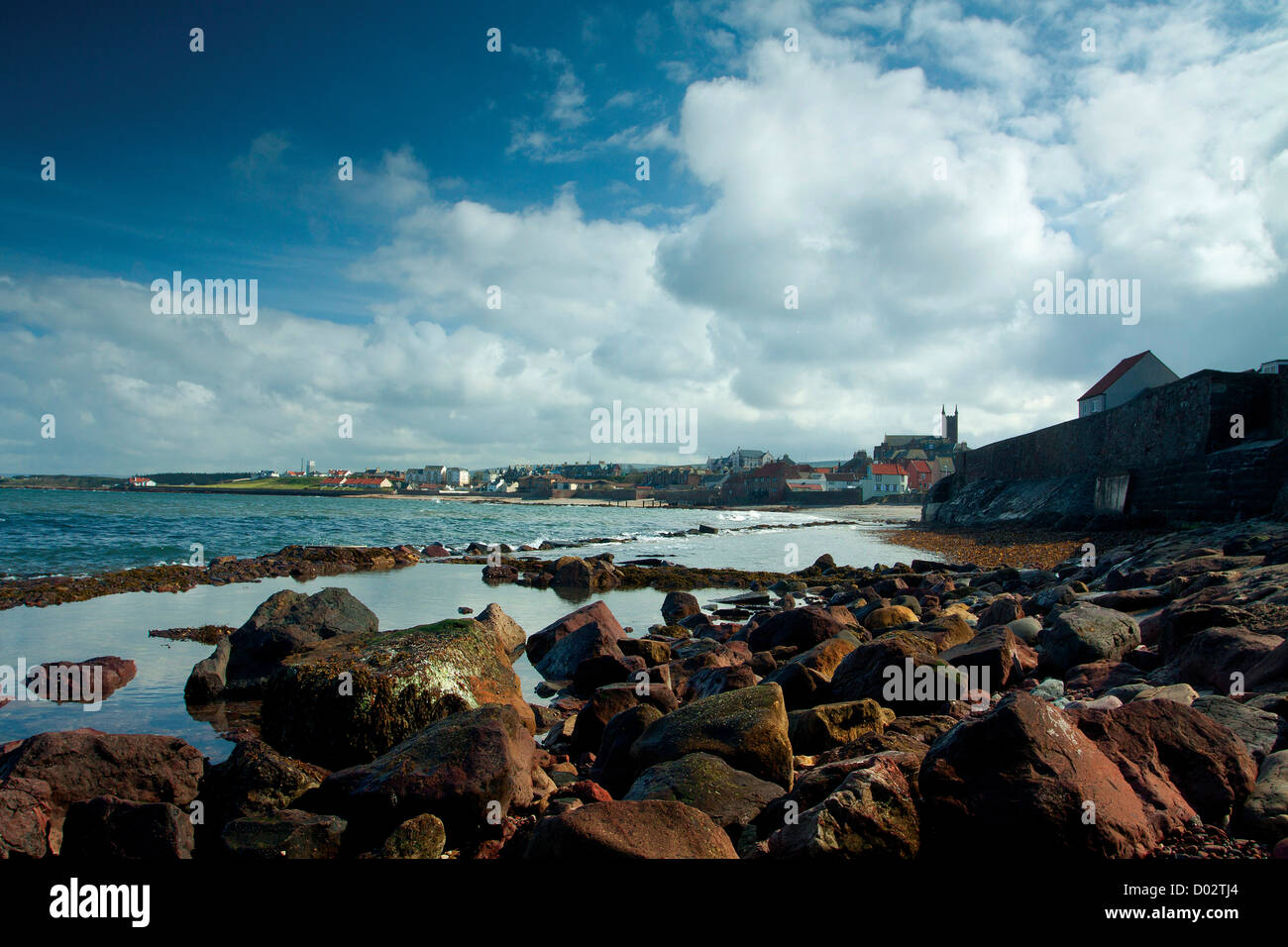East Beach, Dunbar, East Lothian Foto Stock