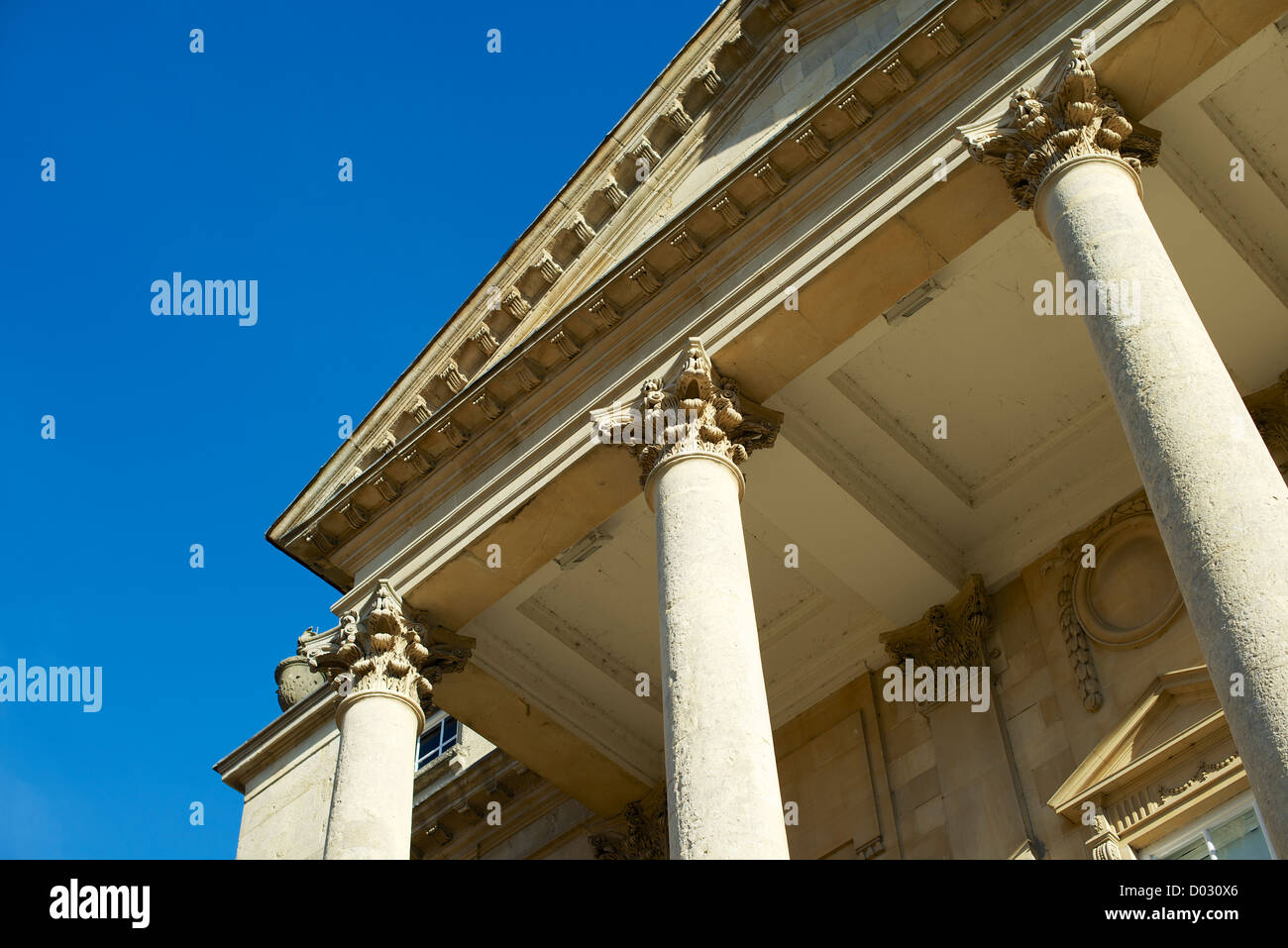 L'Holburne Museum, bagno. un primo esempio di architettura georgiana Foto Stock