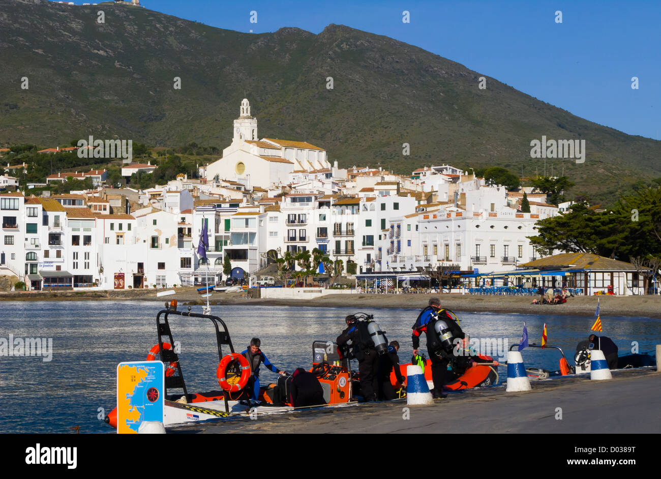 Cadaqués. Alt Empordà. Girona. Cataluña. España Foto Stock