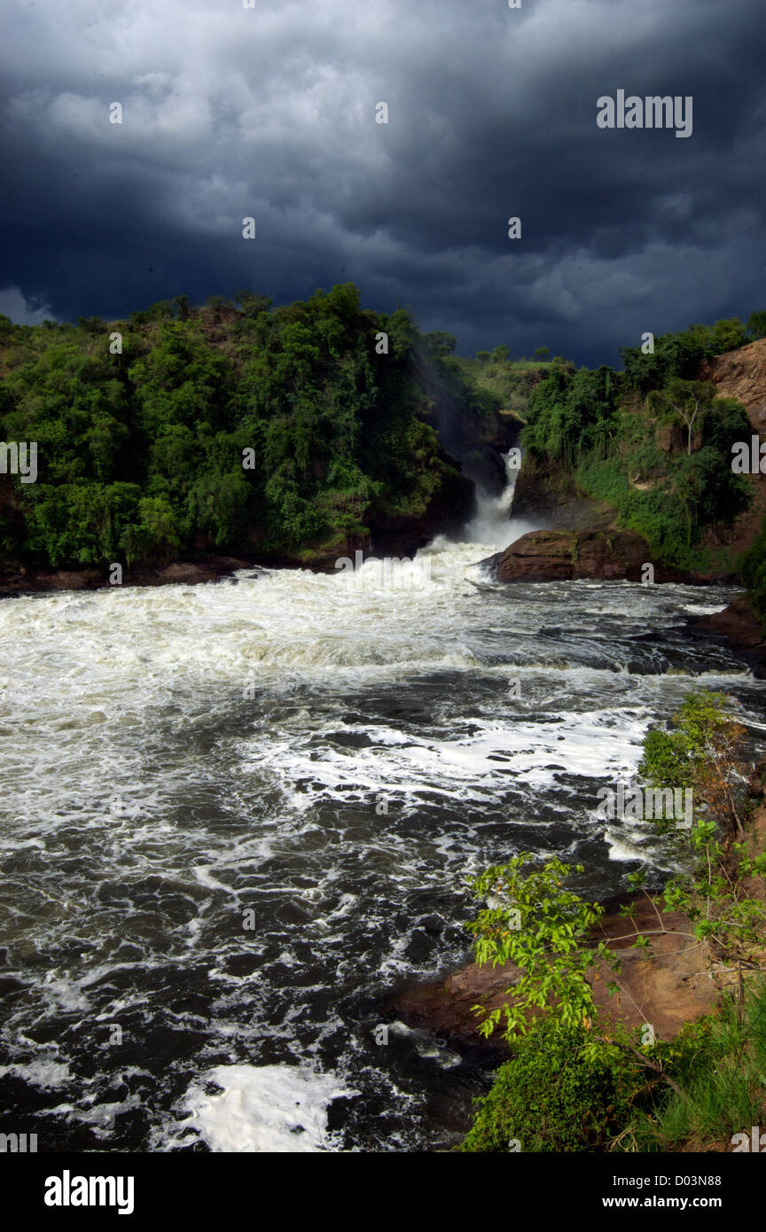 Murchinson Falls. Uganda, Africa Foto Stock