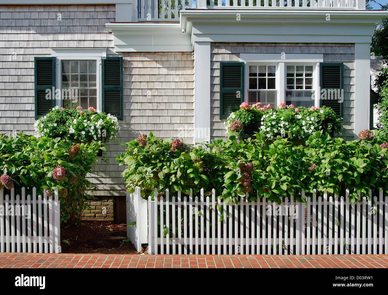 Home, Edgartown, Martha's Vineyard, Massachusetts, STATI UNITI D'AMERICA Foto Stock
