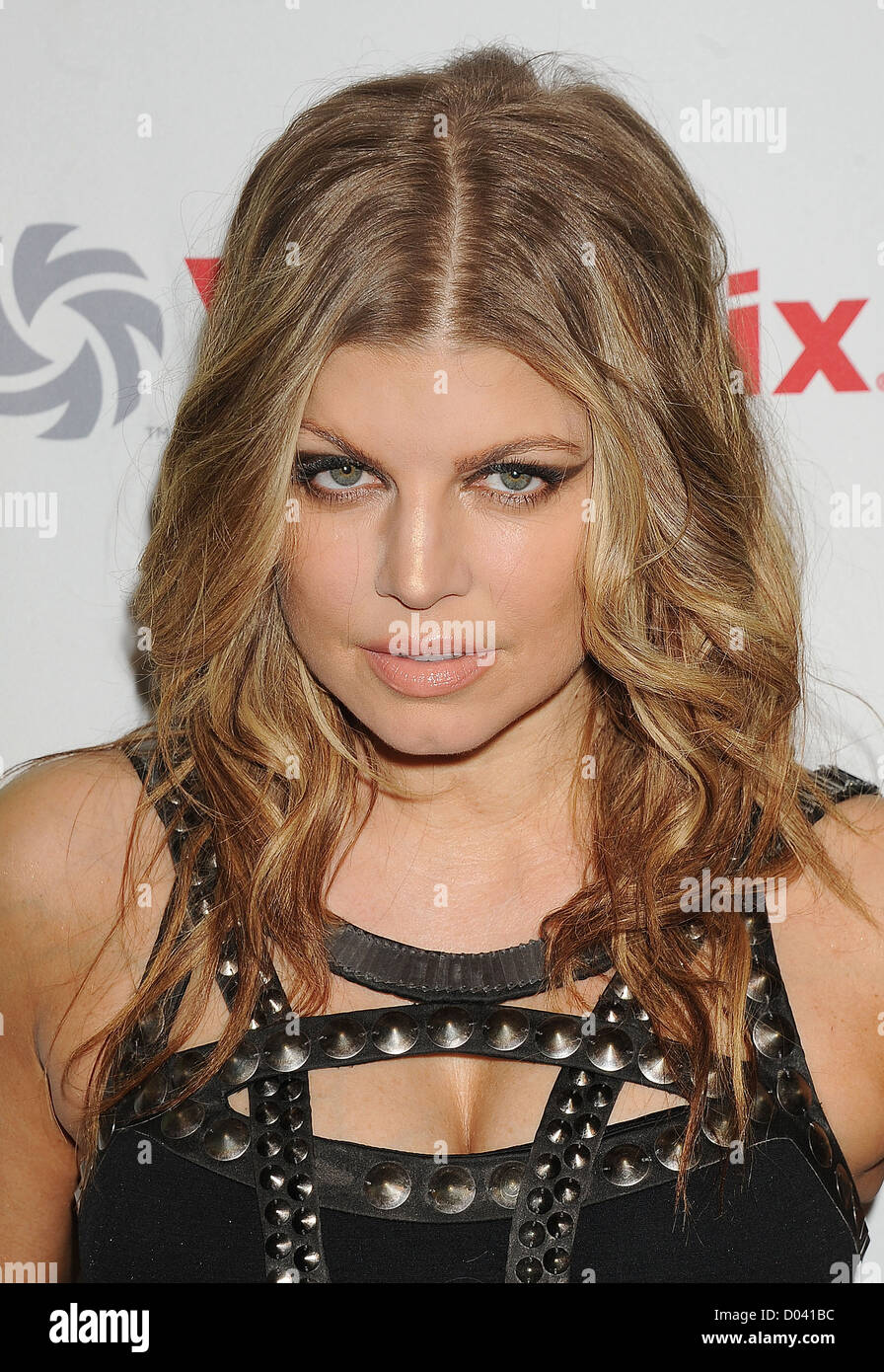 FERGIE cantante leader con noi il gruppo Black-Eyed piselli in Aprile 2011.Photo Jeffrey Mayer Foto Stock