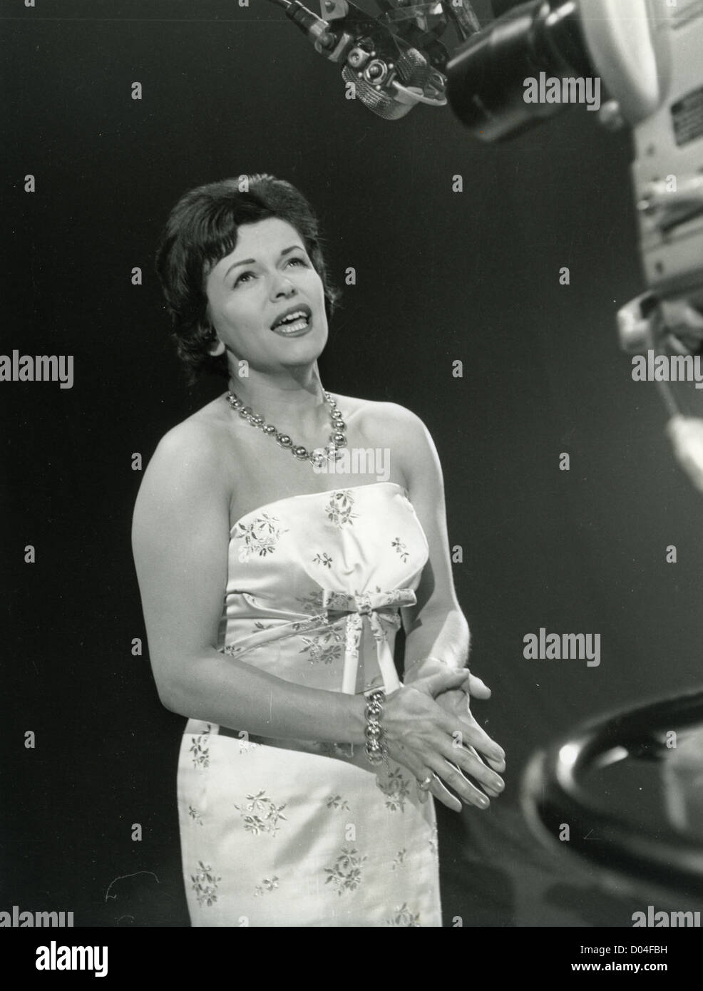 EVE BOSWELL (1922-1998)-ungherese nato cantante che ha trovato la fama in primo luogo in Sud Africa e ha iniziato la sua carriera nel Regno Unito nel 1952 Foto Stock