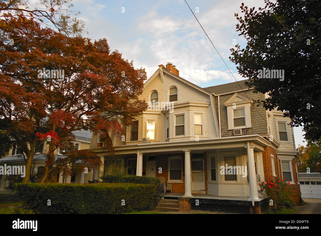 Situata nel quartiere storico di Baynard Boulevard, la casa all'isolato 2000 di Baynard Boulevard a Wilmington, Delaware, è stata inserita nel registro nazionale dei luoghi storici dal 26 luglio 1979. Il quartiere storico si estende tra la 18th Street e Concord Avenue. Foto Stock