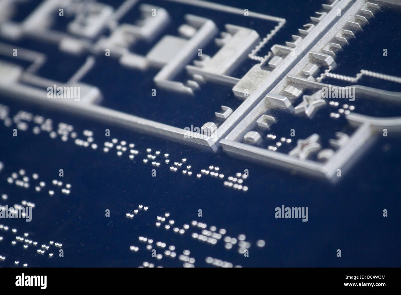 Il Braille per i non vedenti Foto Stock