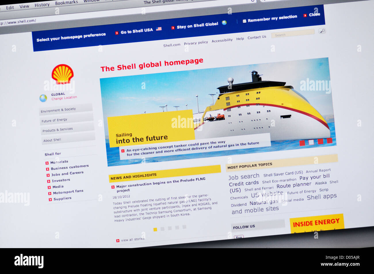 Shell fuelsave immagini e fotografie stock ad alta risoluzione - Alamy