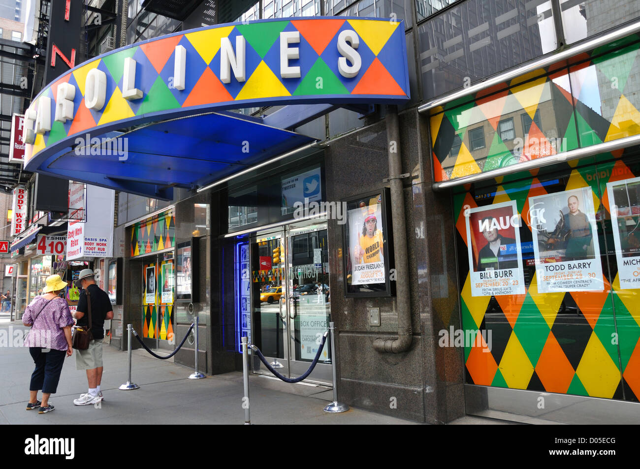 Caroline Comedy Theatre di New York City, Stati Uniti d'America Foto Stock