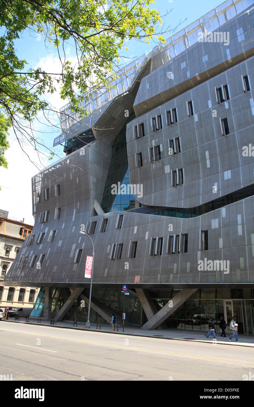 Cooper Union Building, East Village, Manhattan, New York City, Stati Uniti d'America Foto Stock