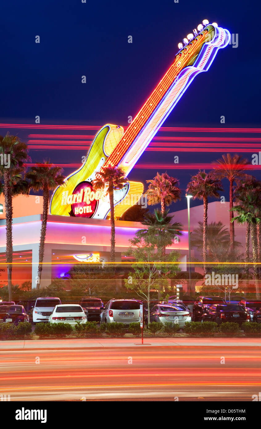 Hard Rock Cafe Hotel Las Vegas Foto Stock