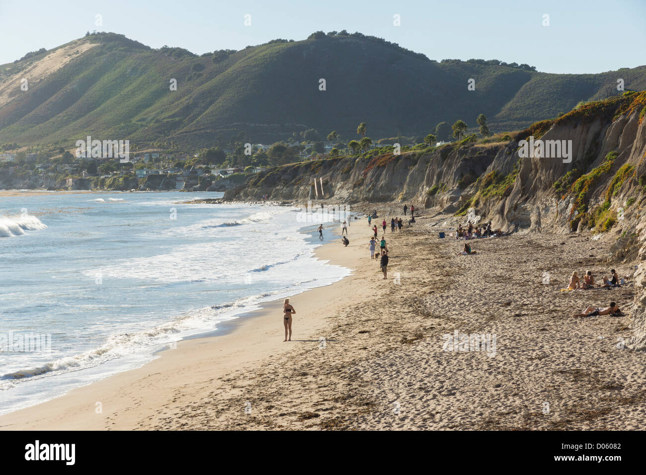 Pismo Beach, California. Palasades Bluffs beach. Foto Stock
