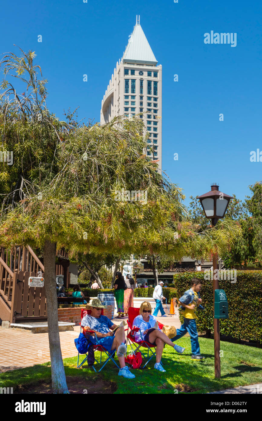 San Diego Seaport Village Foto Stock