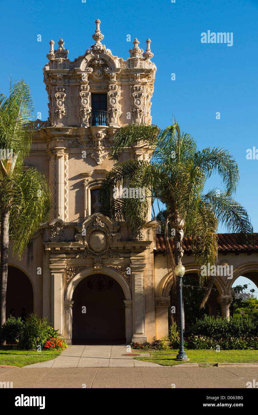 Balboa Park, San Diego, California - Arte centro di conservazione. Foto Stock