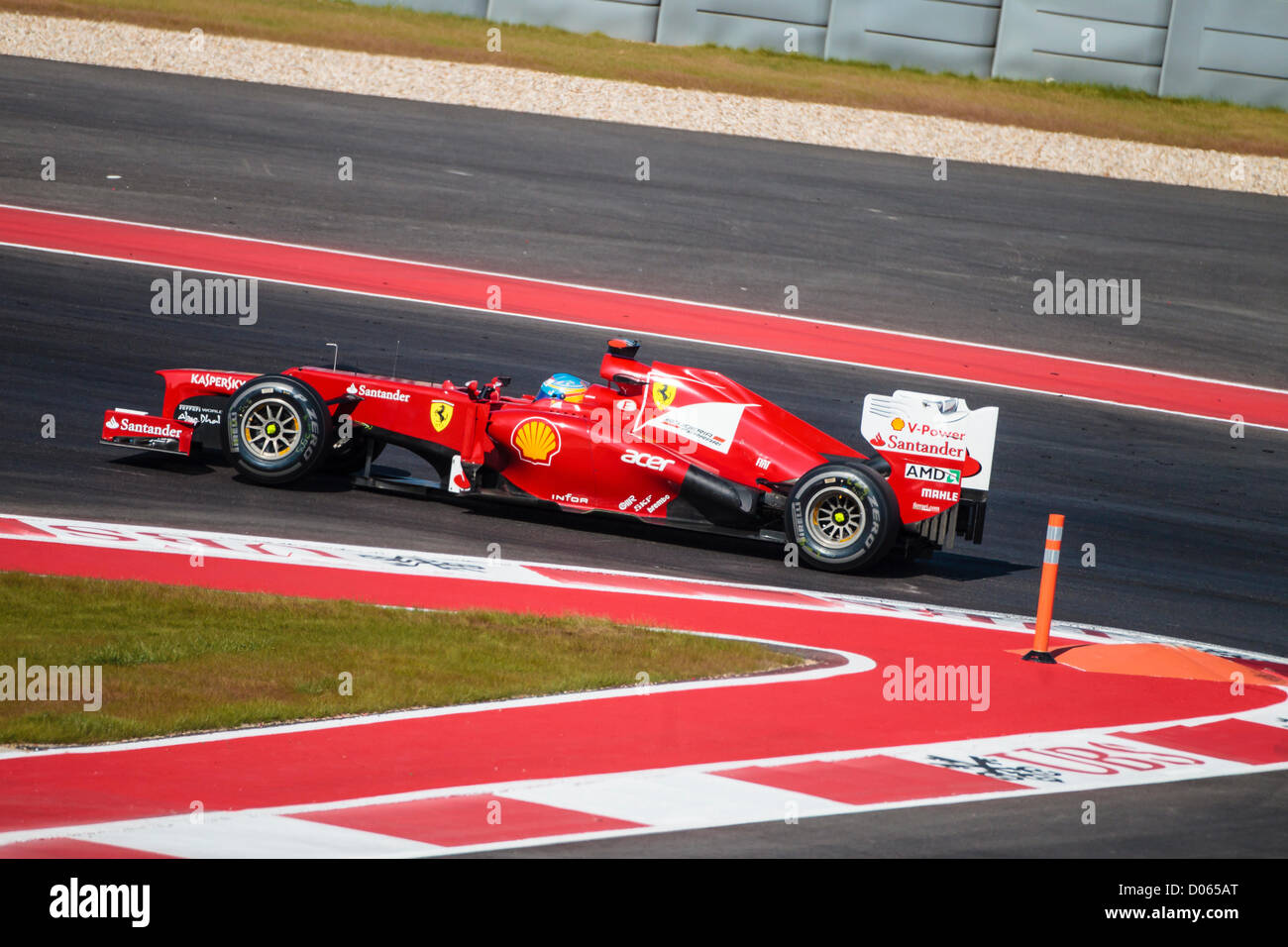 Circuito F1 delle Americhe, 18 novembre 2012. Austin, Texas. Formula 1 round 19. Foto Stock
