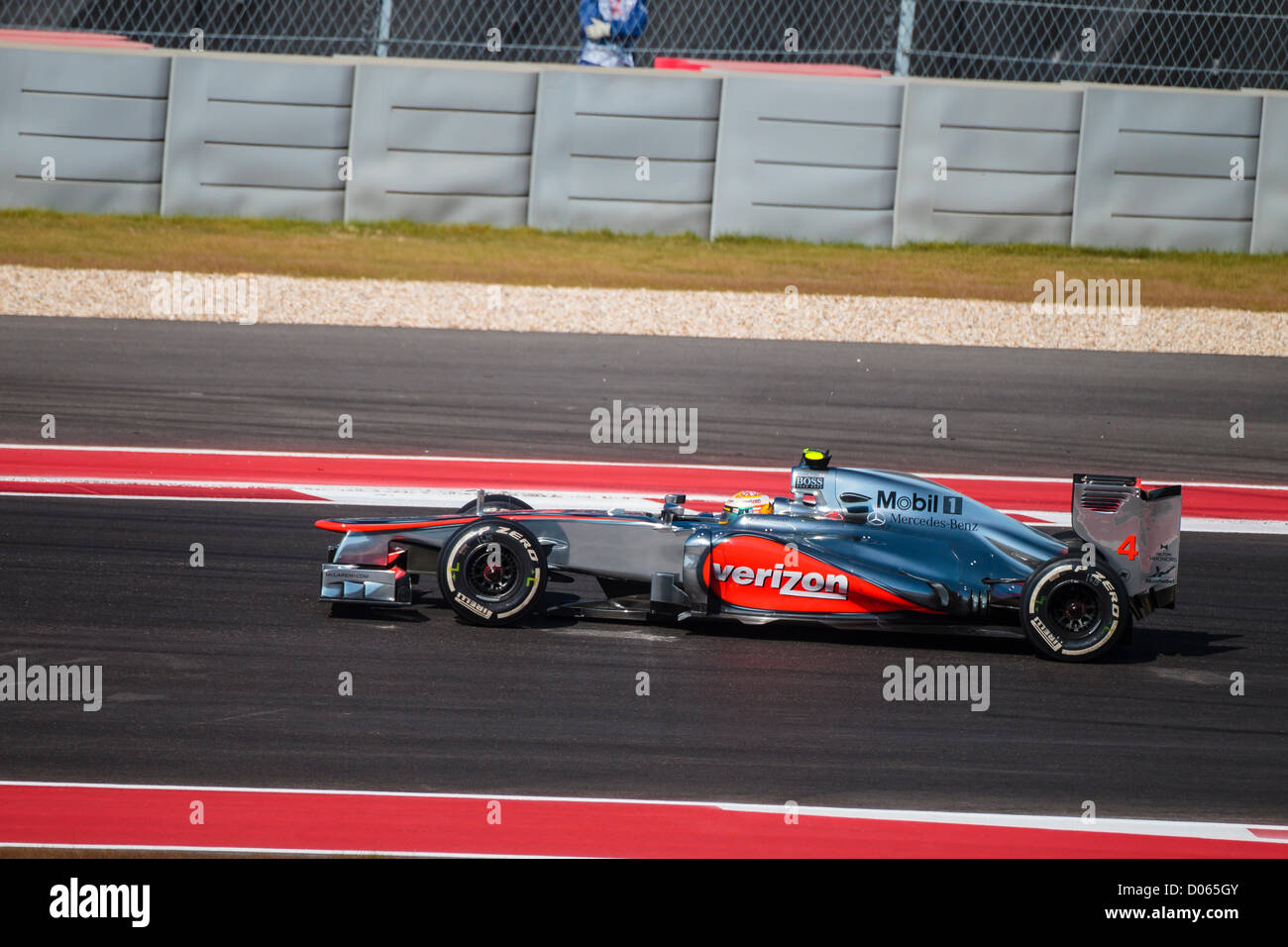 Circuito F1 delle Americhe, 18 novembre 2012. Austin, Texas. Formula 1 round 19. Foto Stock