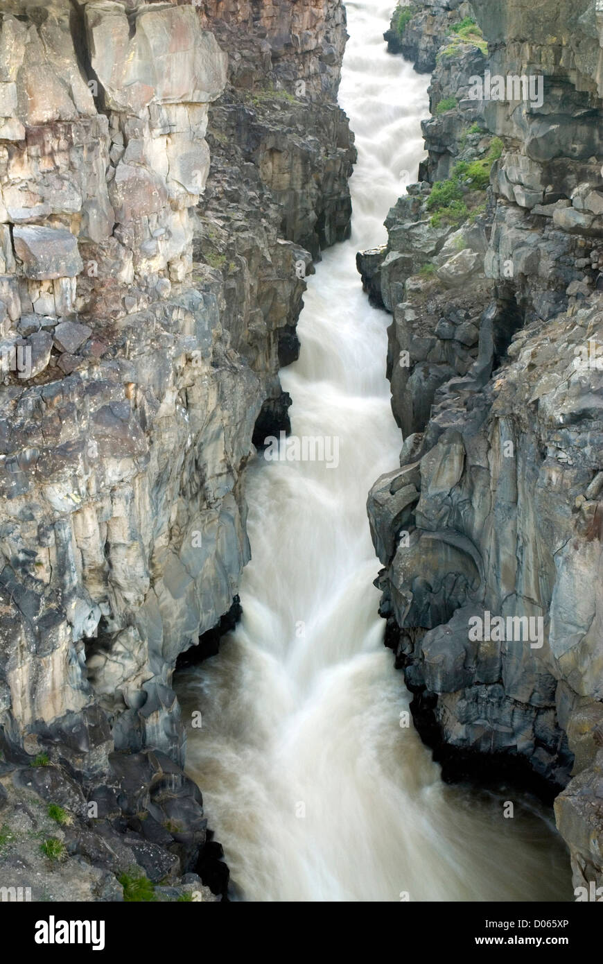 Malad River Gorge in Idaho meridionale. Foto Stock