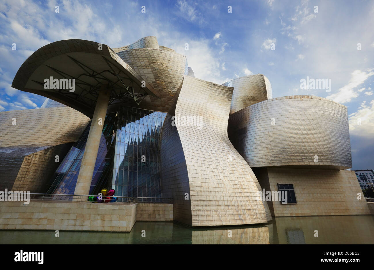 Museo Guggenheim Bilbao Biscay, Paesi Baschi Foto Stock