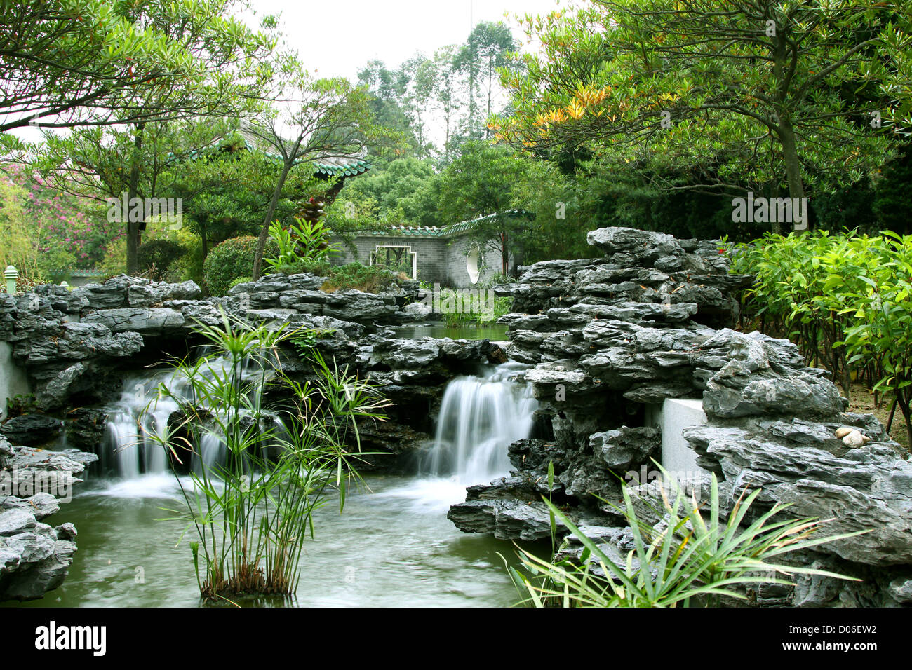 Giardino cinese Foto Stock