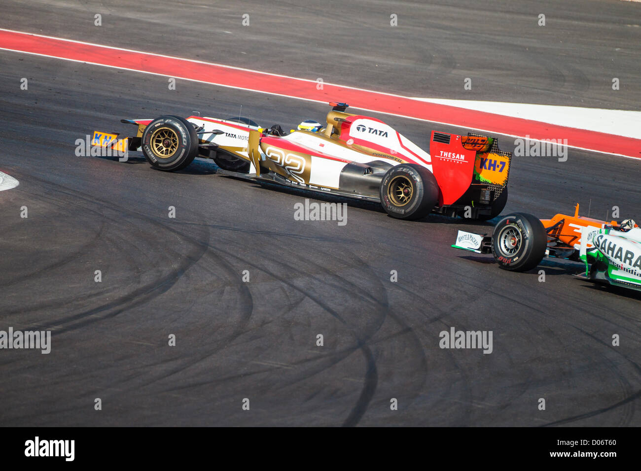 Il circuito delle Americhe, Austin, Texas, USA, Formula 1, Novembre 2012 Foto Stock