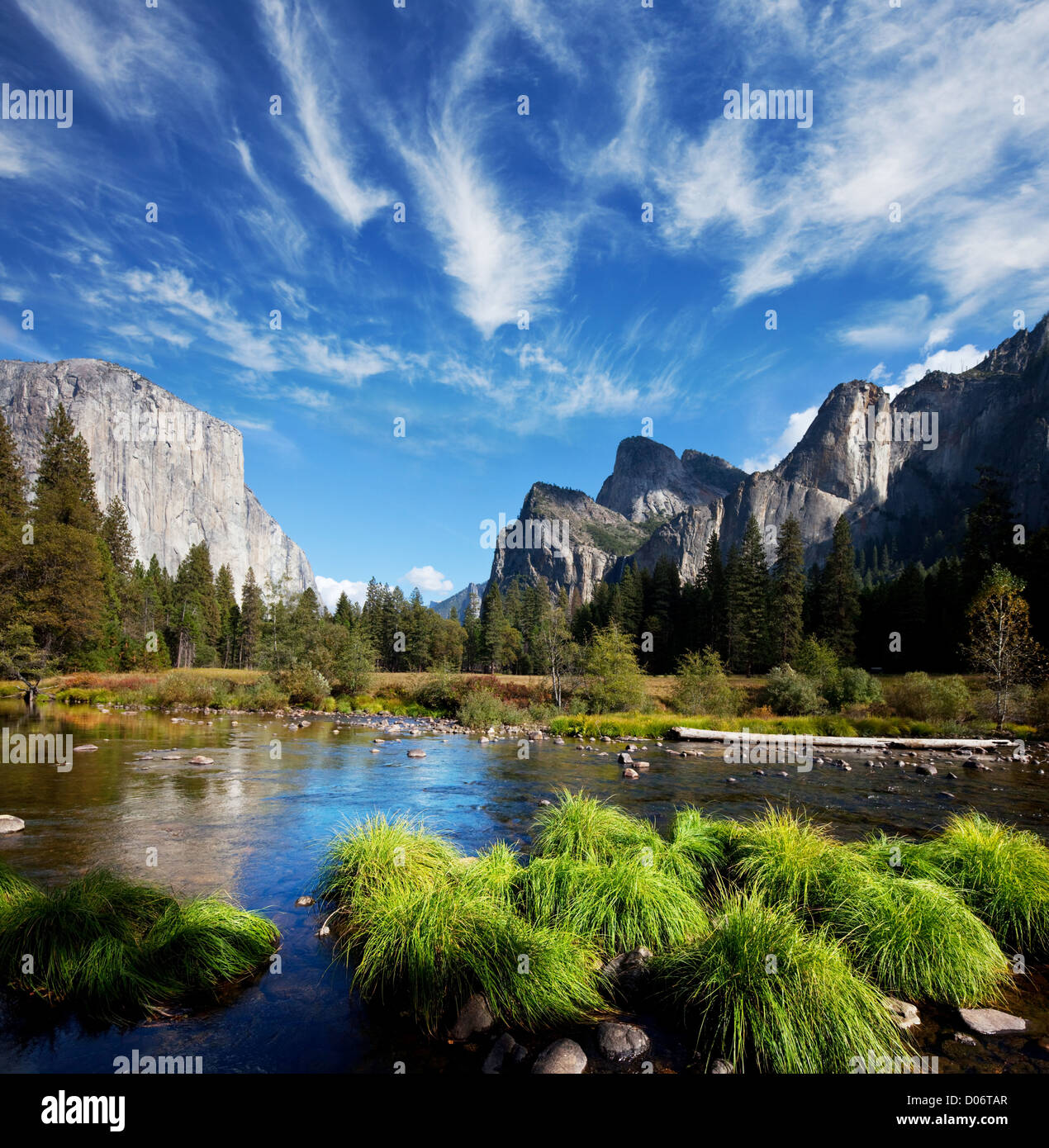 Paesaggi di yosemite Foto Stock