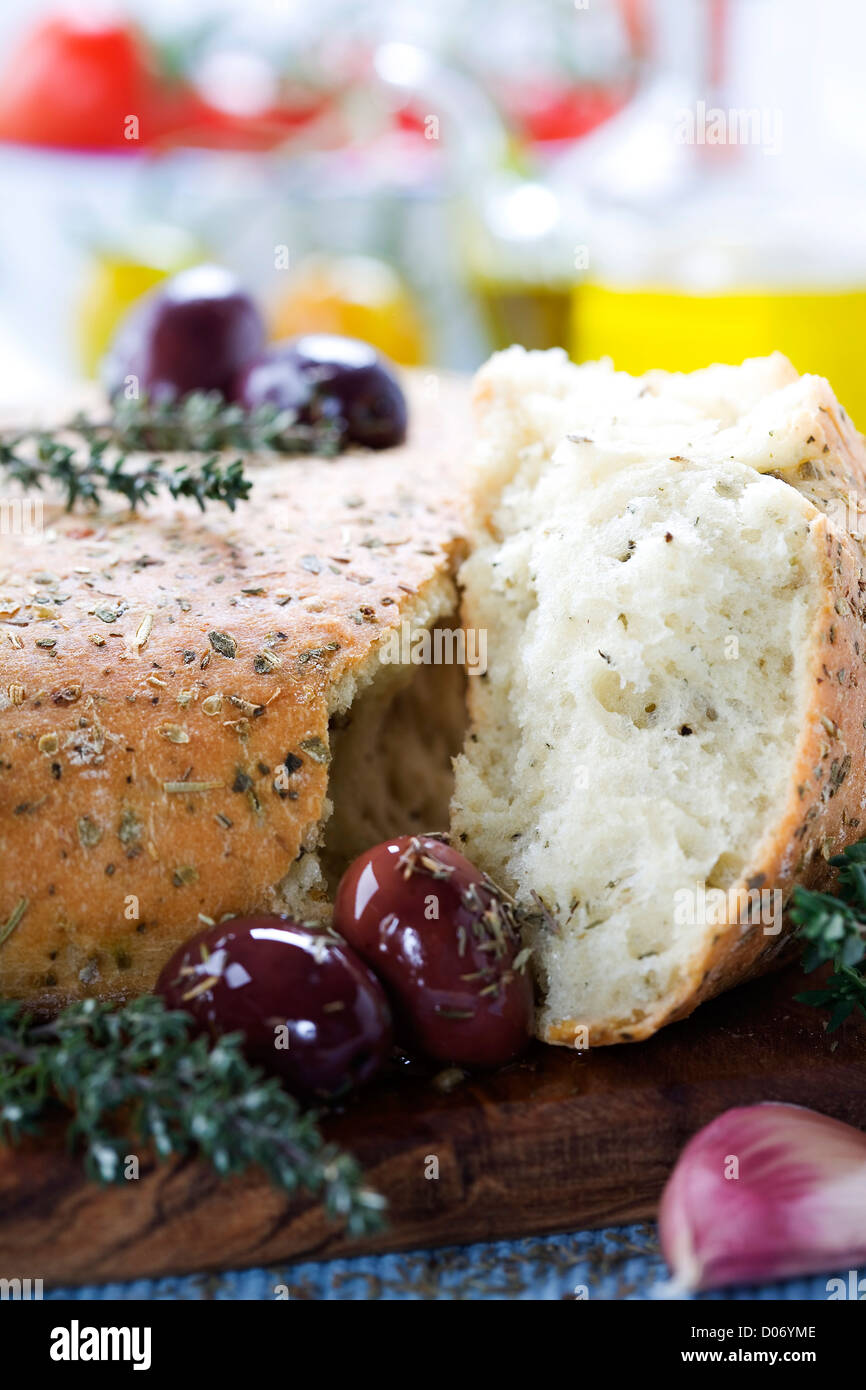 cibo italiano Foto Stock