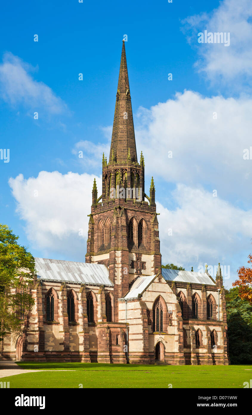 La Chiesa di Santa Maria Vergine Clumber Park Nottinghamshire England Regno Unito GB EU Europe Foto Stock