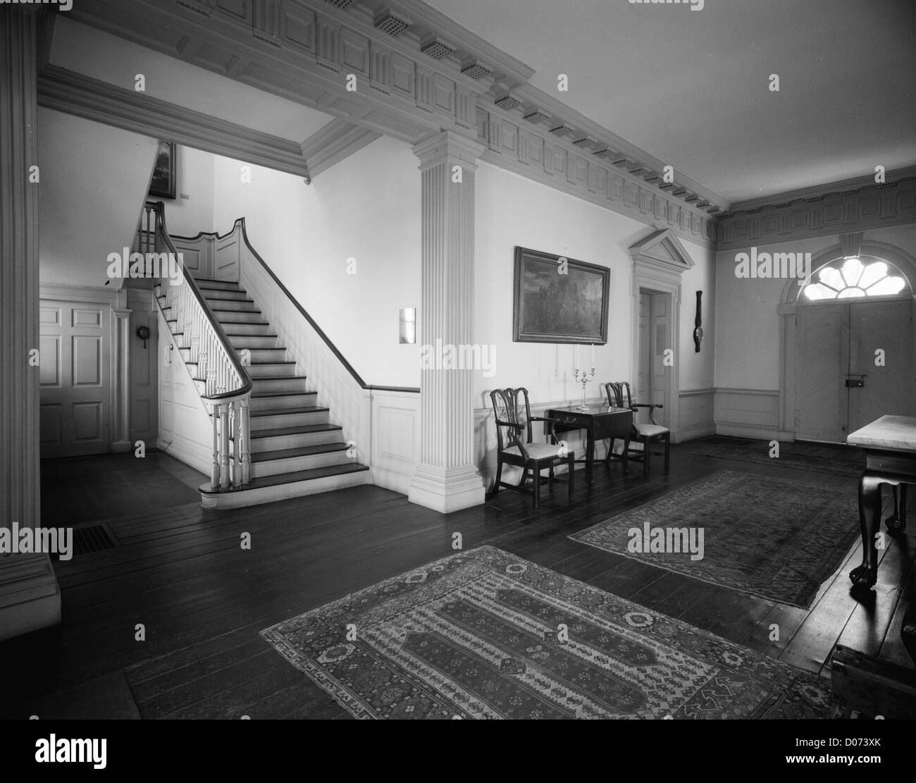 Mount Pleasant mansion interni. Foto Stock