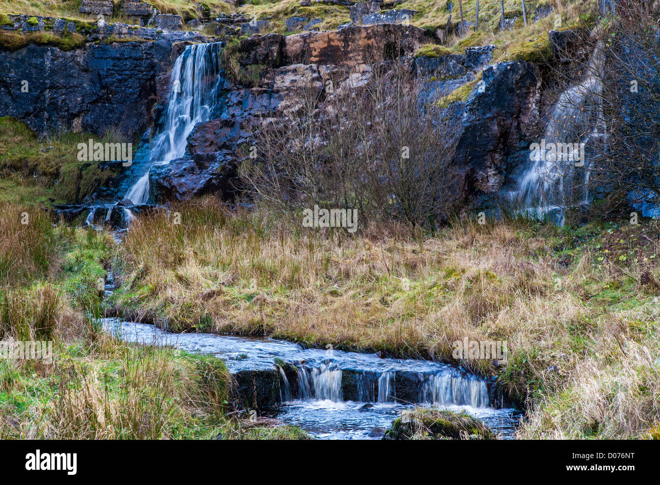 Cascata in Cumbria Foto Stock