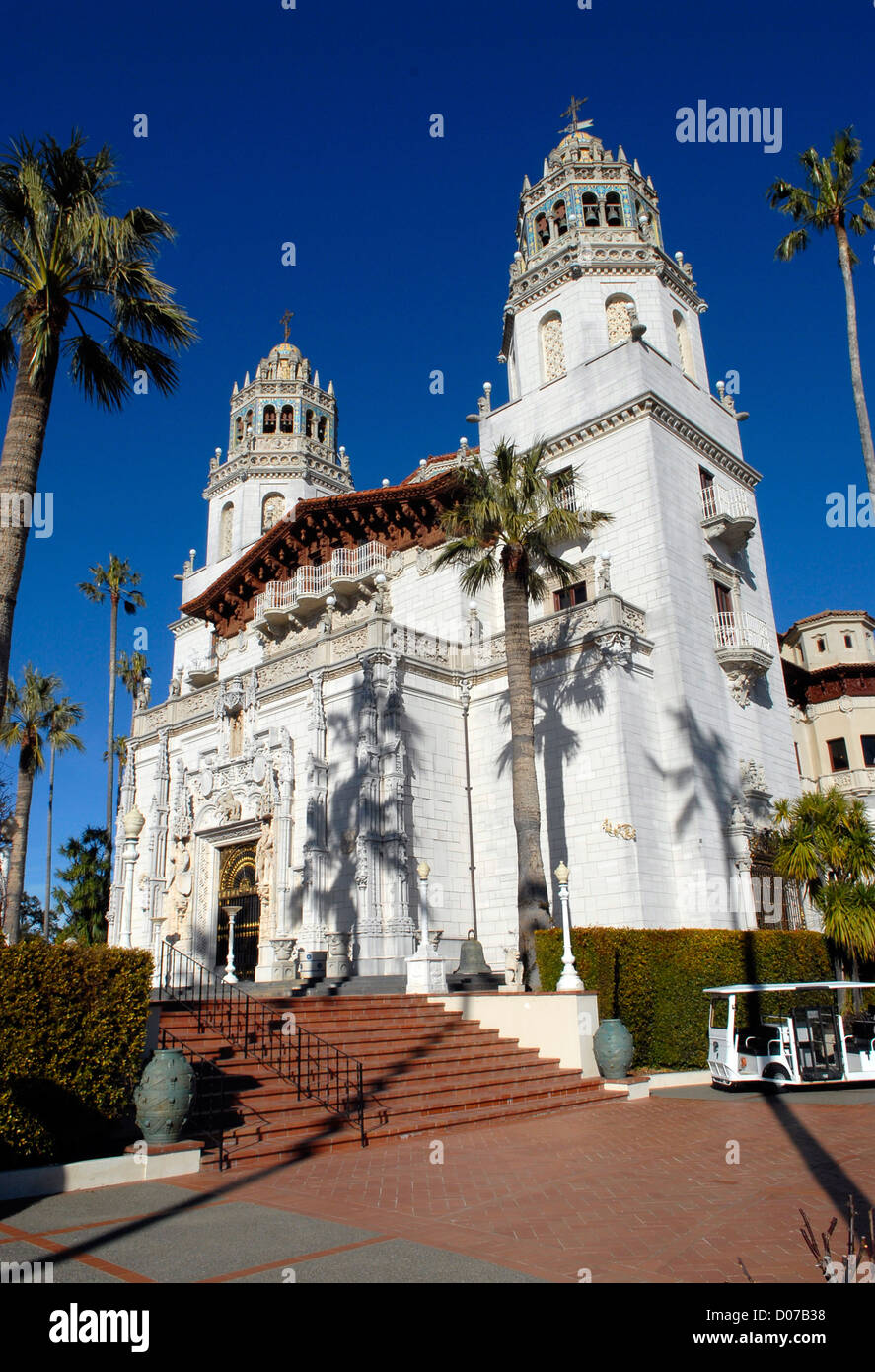 Il Castello di Hearst Tower Foto Stock