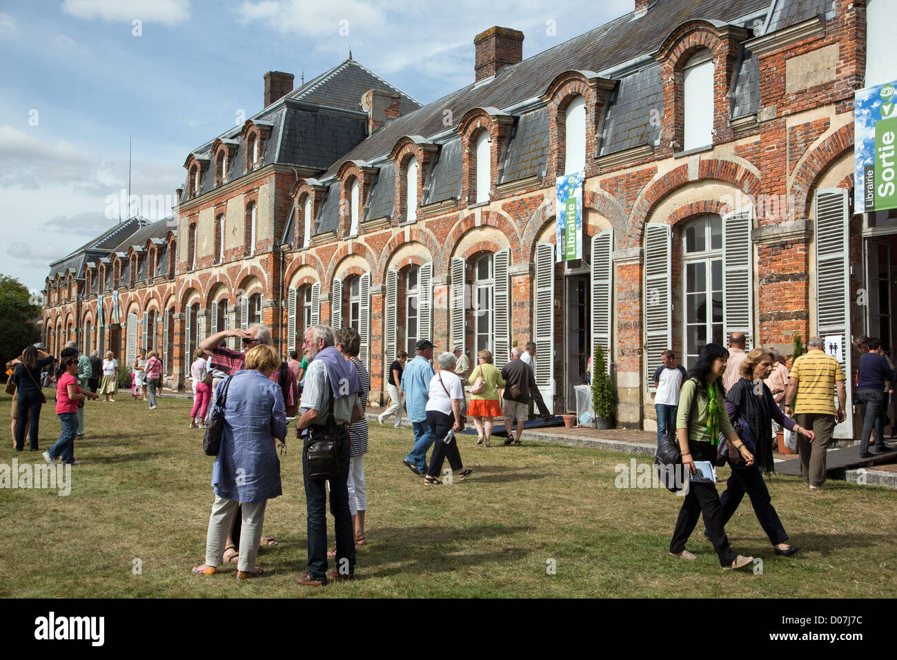 BOOK FESTIVAL DOMAINE DE SAINT-SIMON LA FERTE-VIDAME EURE-ET-LOIR (28) FRANCIA Foto Stock