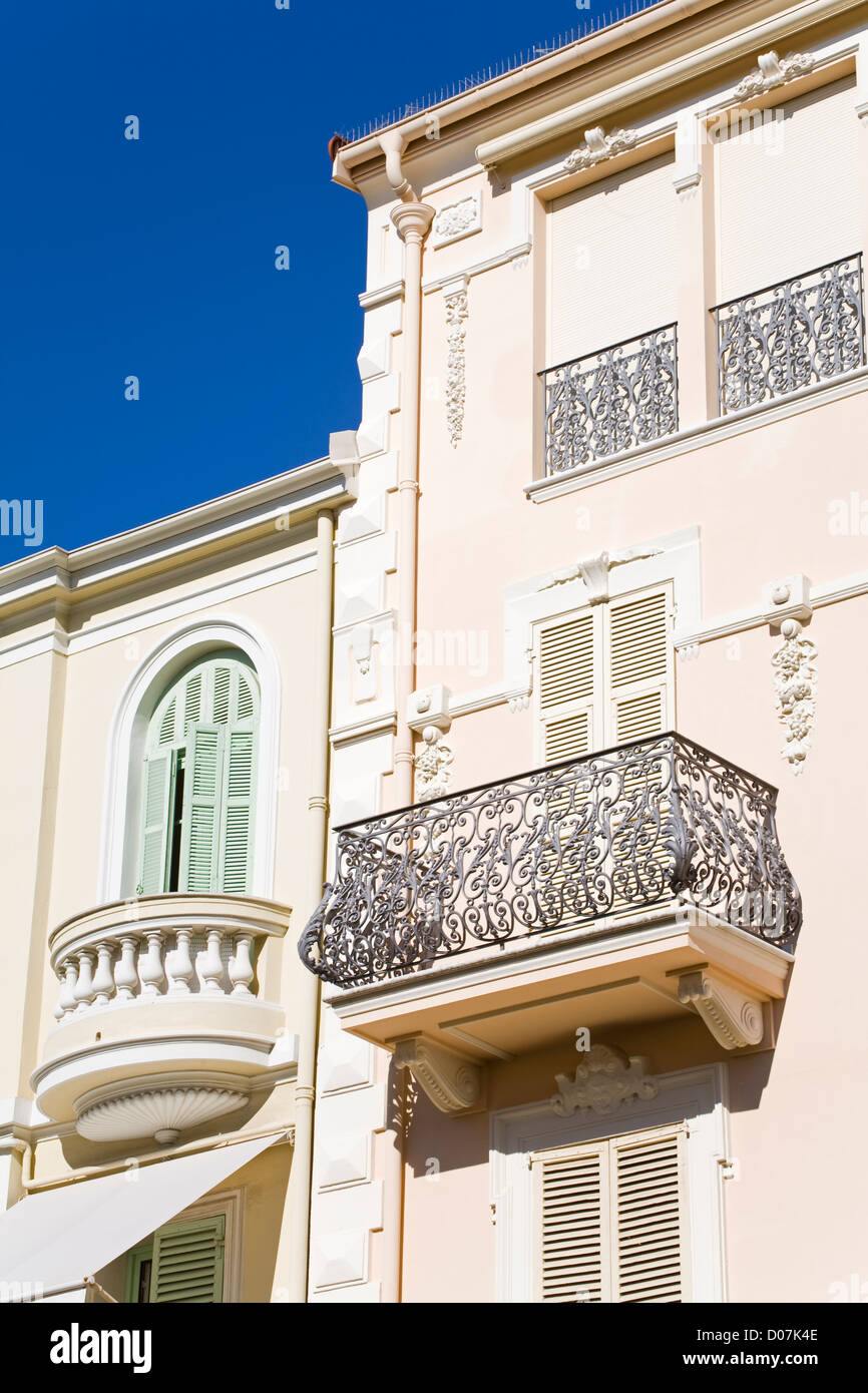 Avenue Saint Martin nella vecchia Monaco,Monte Carlo,Monaco,l'Europa Foto Stock