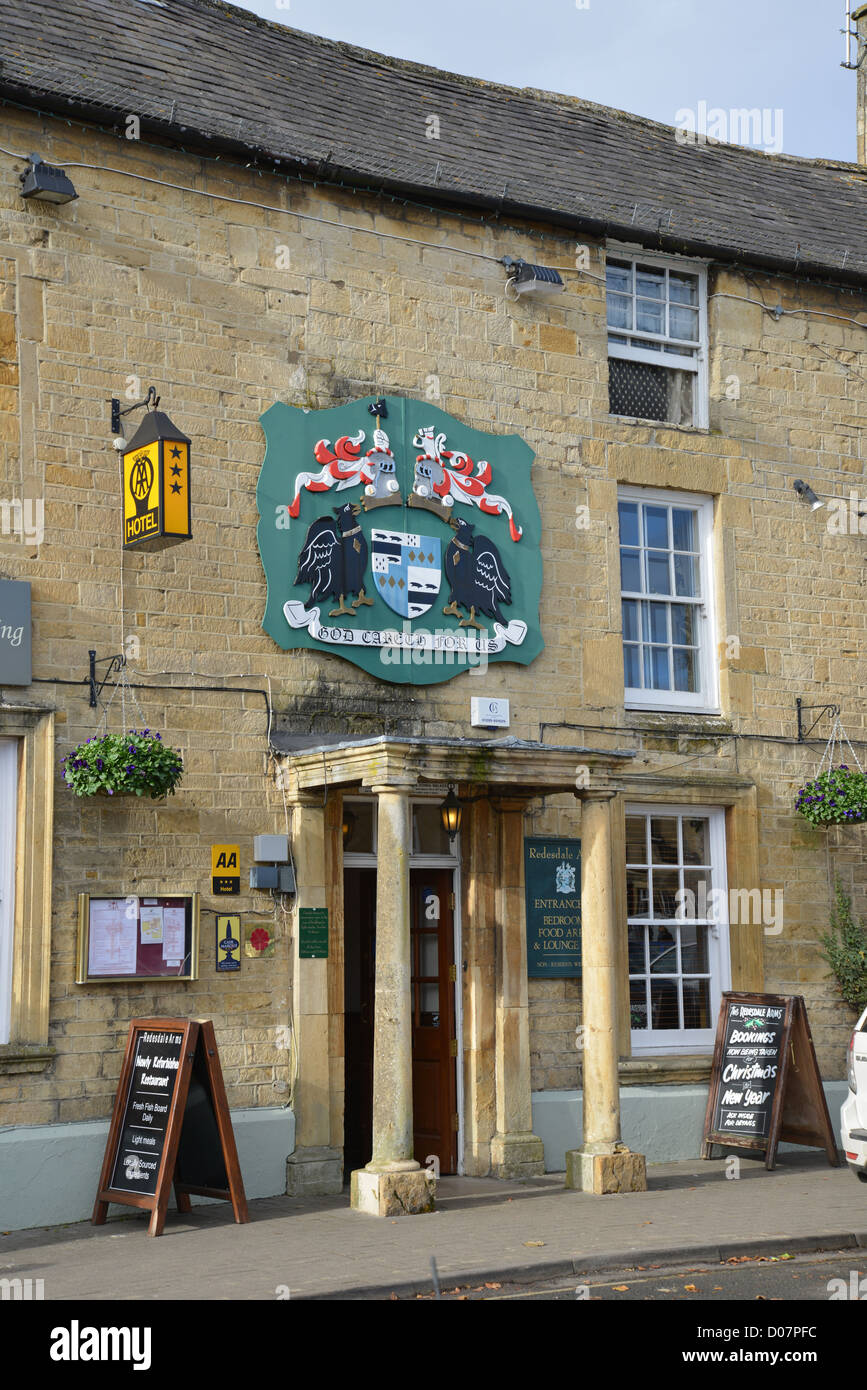 Redesdale Arms Hotel, High Street, Moreton-in-Marsh, Gloucestershire Foto Stock