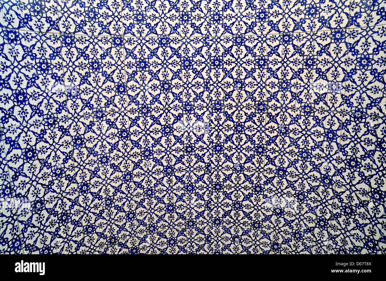 Un esempio di splendido design Islamico pattern. Foto Stock