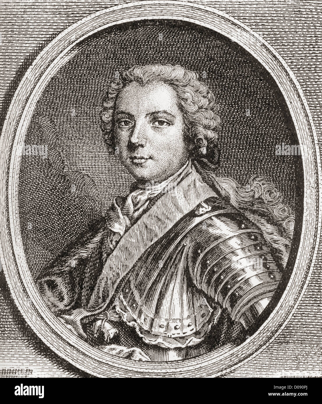 Louis, Delfino di Francia, 1729 - 1765. Sopravvivono solo figlio di re Luigi XV. Foto Stock