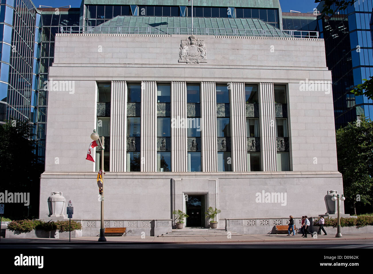 Facciata del museo della moneta ad Ottawa in Canada Foto Stock