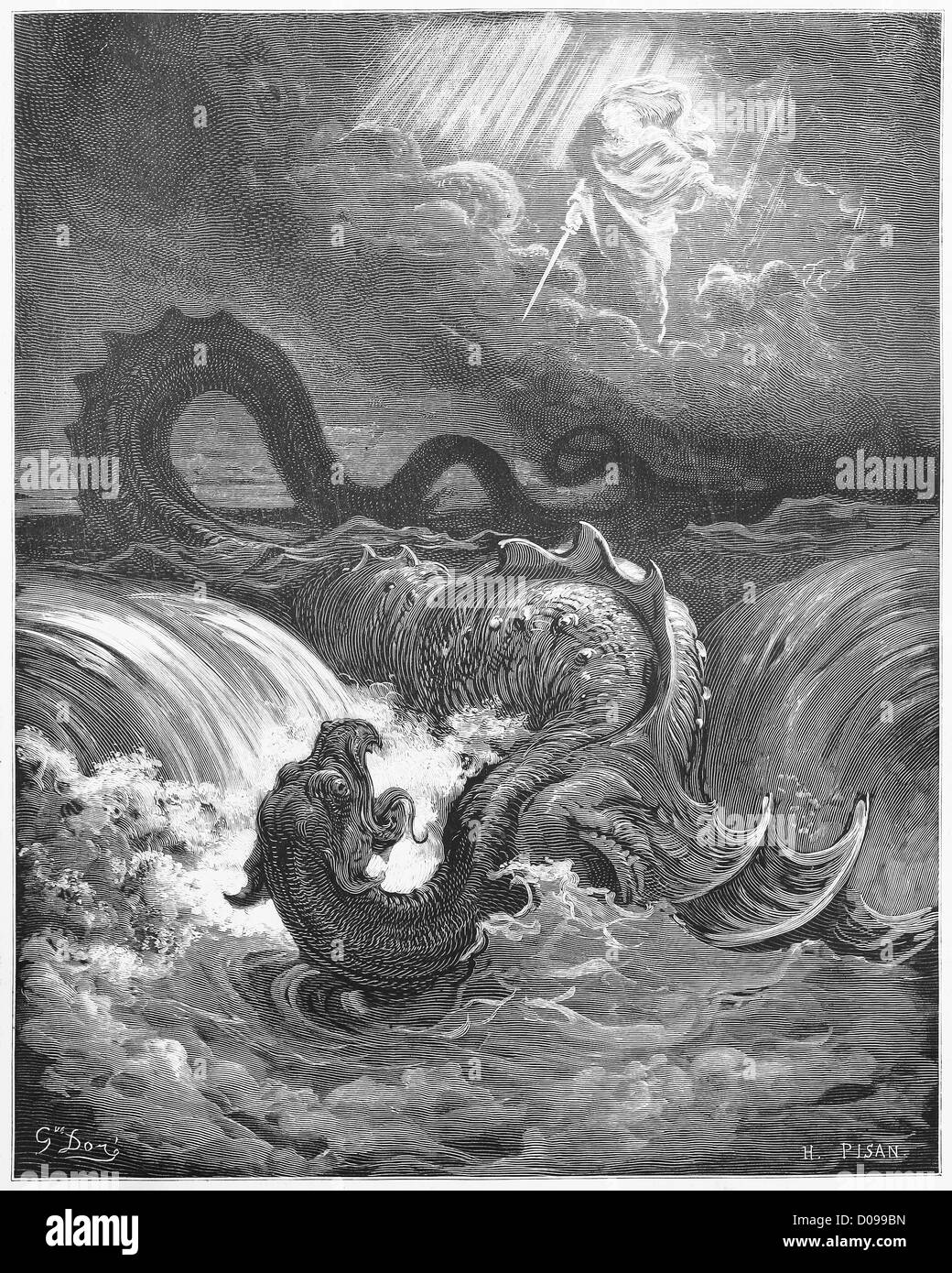 La distruzione di Leviathan Foto Stock