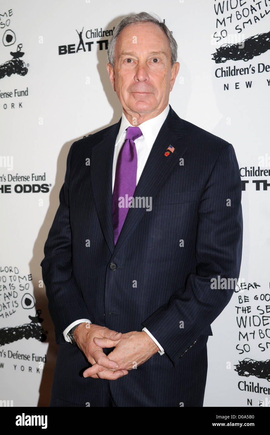 Il sindaco Michael Bloomberg il ventesimo anniversario del fondo della difesa dei bambini di battere le probabilità Programma a Guastavi's Foto Stock