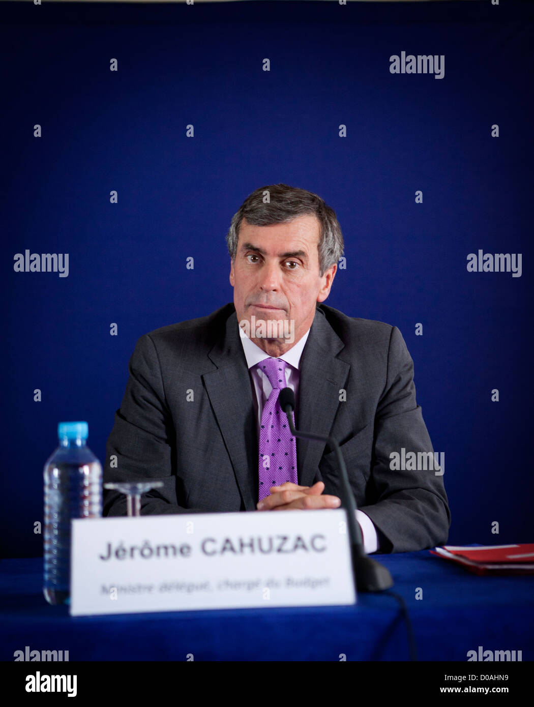 JEROME CAHUZAC Foto Stock