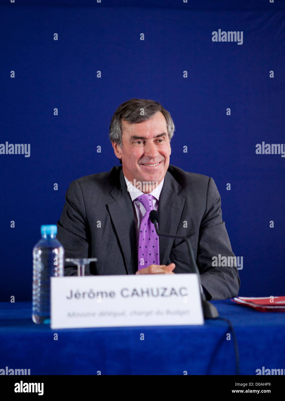 JEROME CAHUZAC Foto Stock