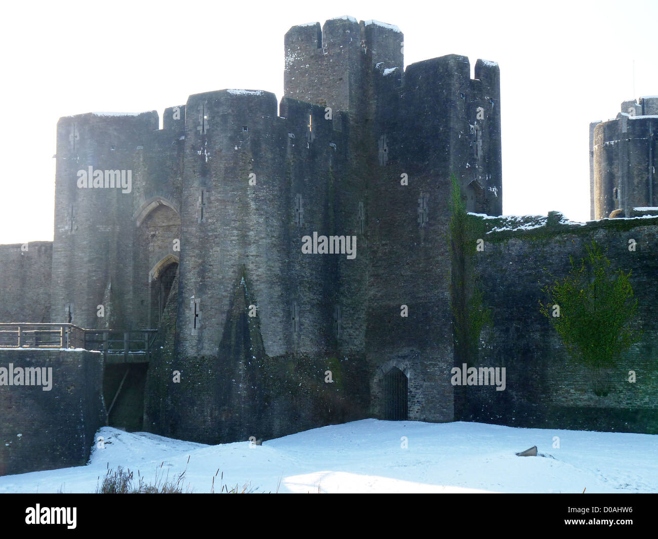 Il Castello di Cardiff che presenta la nuova serie di medico che Cardiff Wales - 2010 Foto Stock