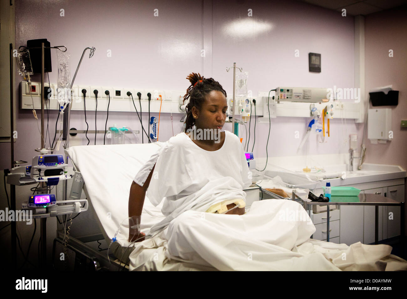 Ospedale di maternità Foto Stock