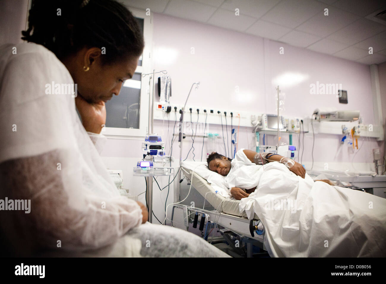 Ospedale di maternità Foto Stock