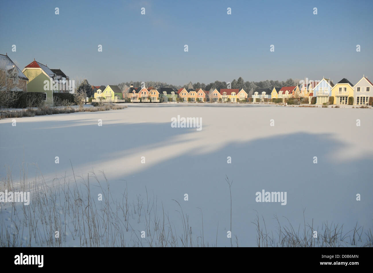 Residenza di Vacanze sulla neve BELLE Dune Village Club PIERRE ET VACANCES FORT-MAHON PLAGE SOMME (80) FRANCIA Foto Stock