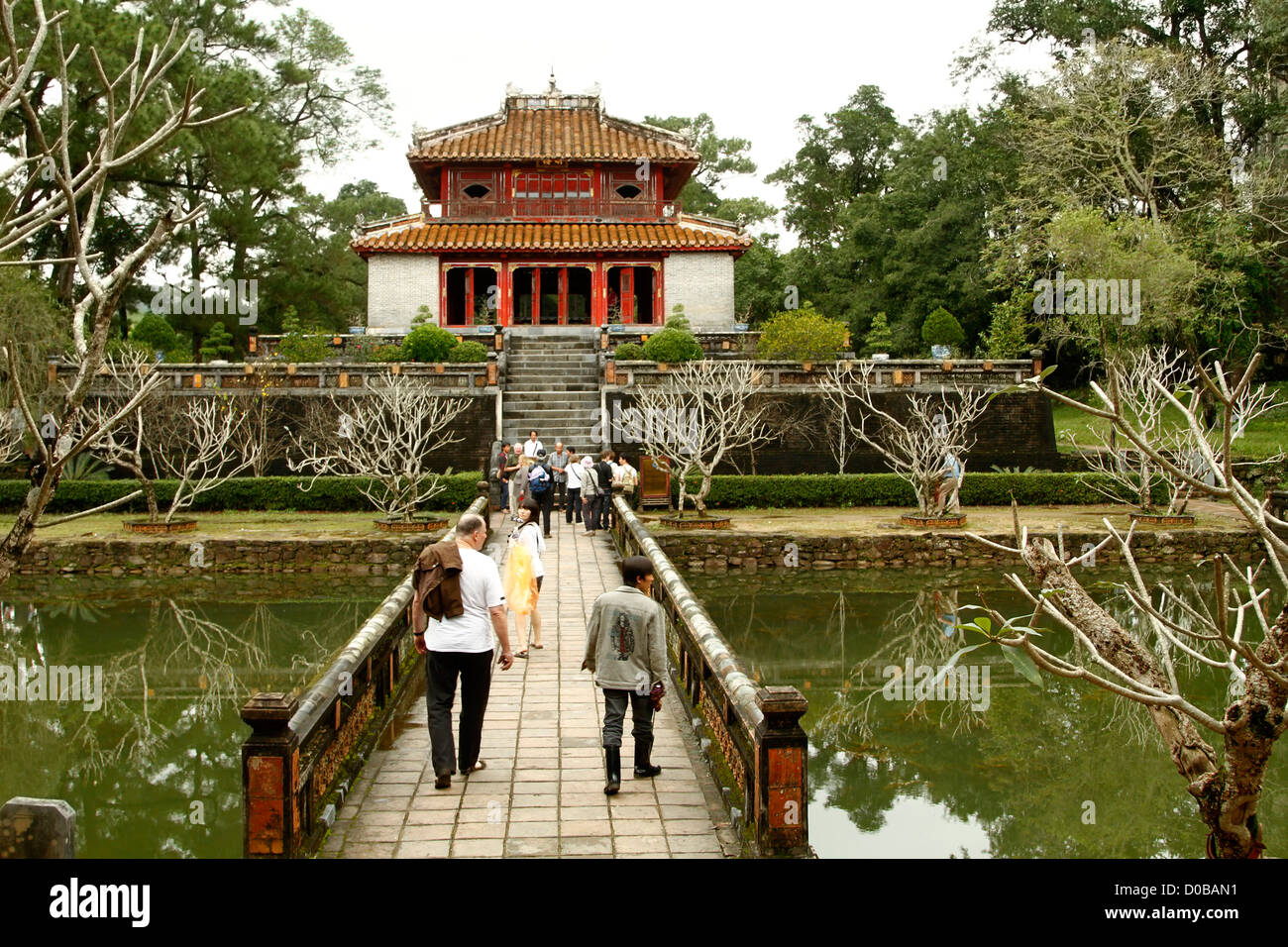 Tomba Reale di Minh-Mang, tonalità, Vietnam. Foto Stock