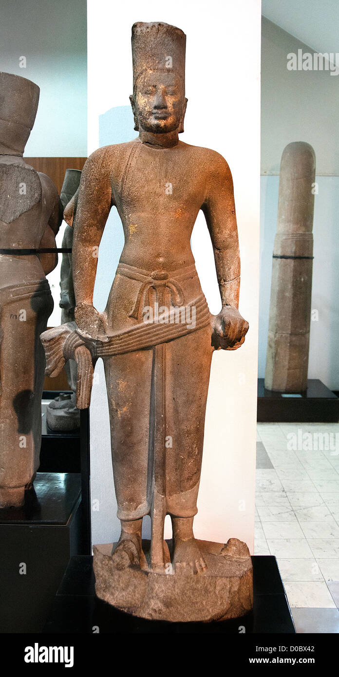 Vishnu 6th-8secolo D.C. da Khao Srivichai Surat Thani Provincia Thailandia indù induismo Foto Stock