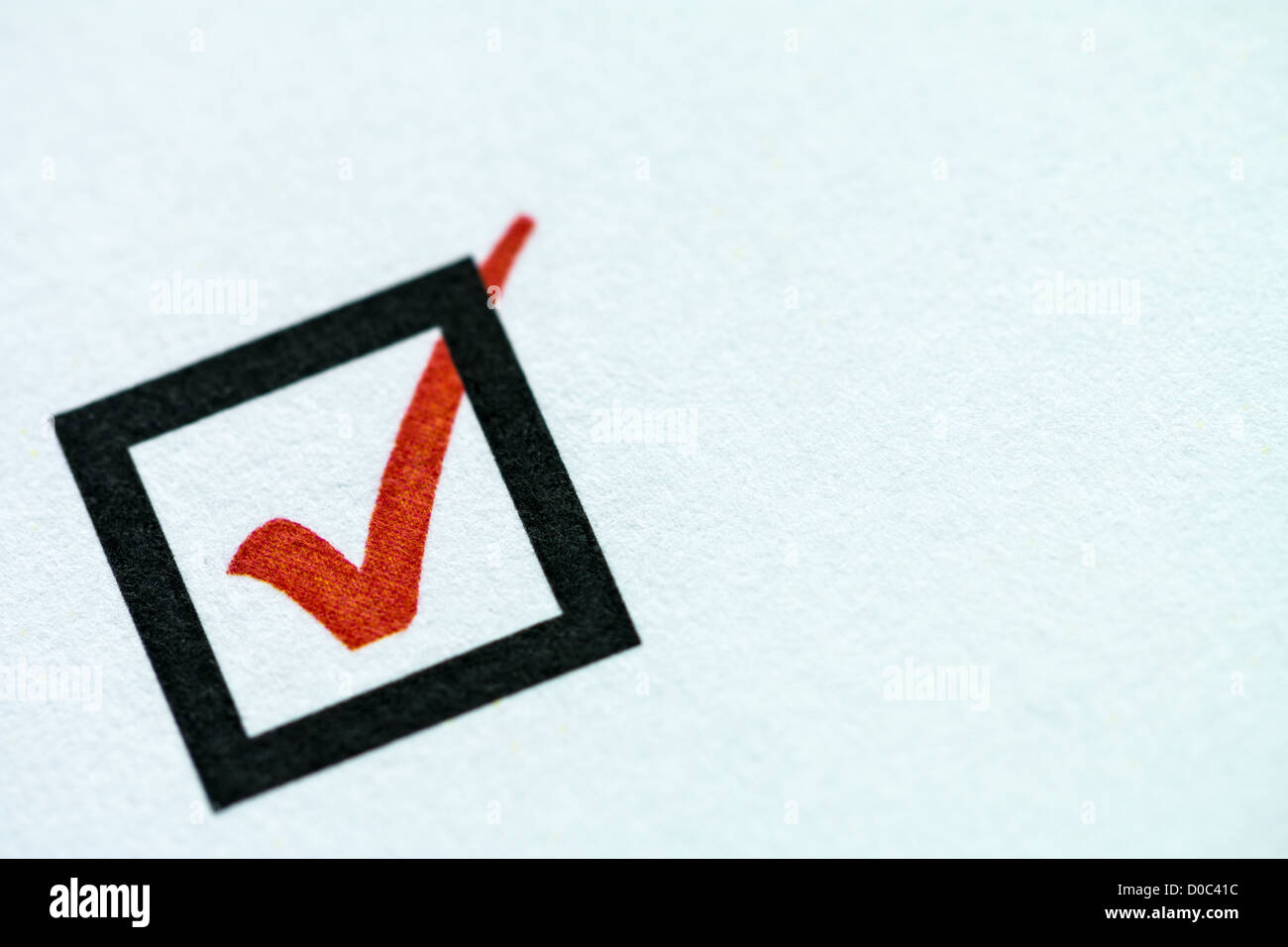 Elenco a discesa Foto Stock