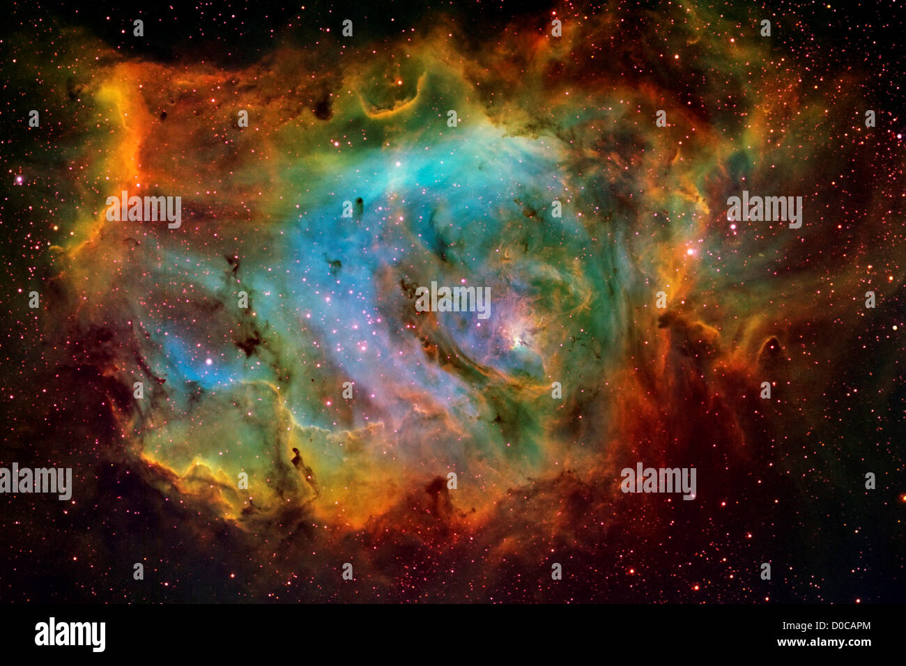 Nebulosa Laguna Foto Stock
