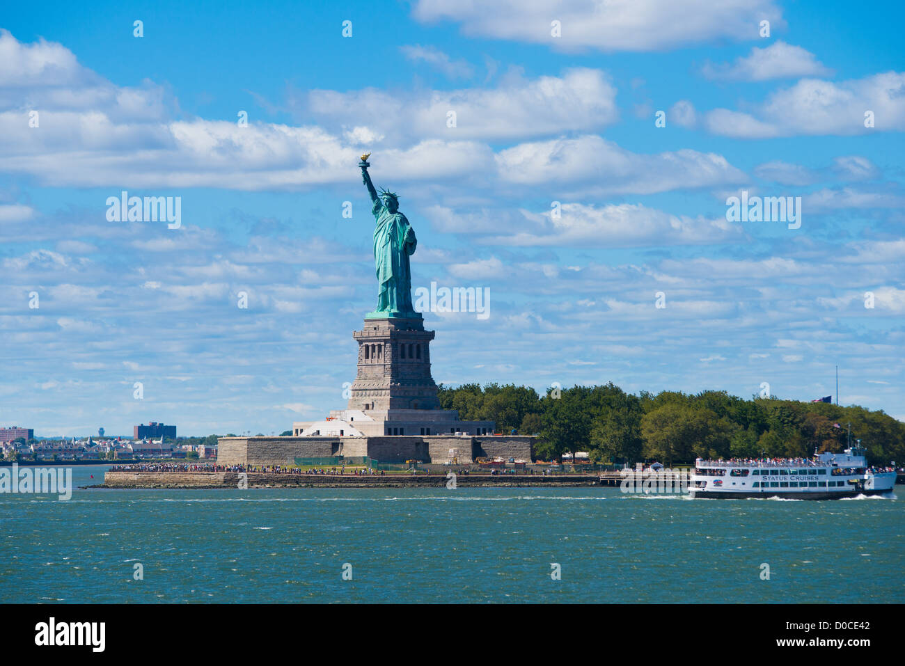 Statua della Libertà Foto Stock