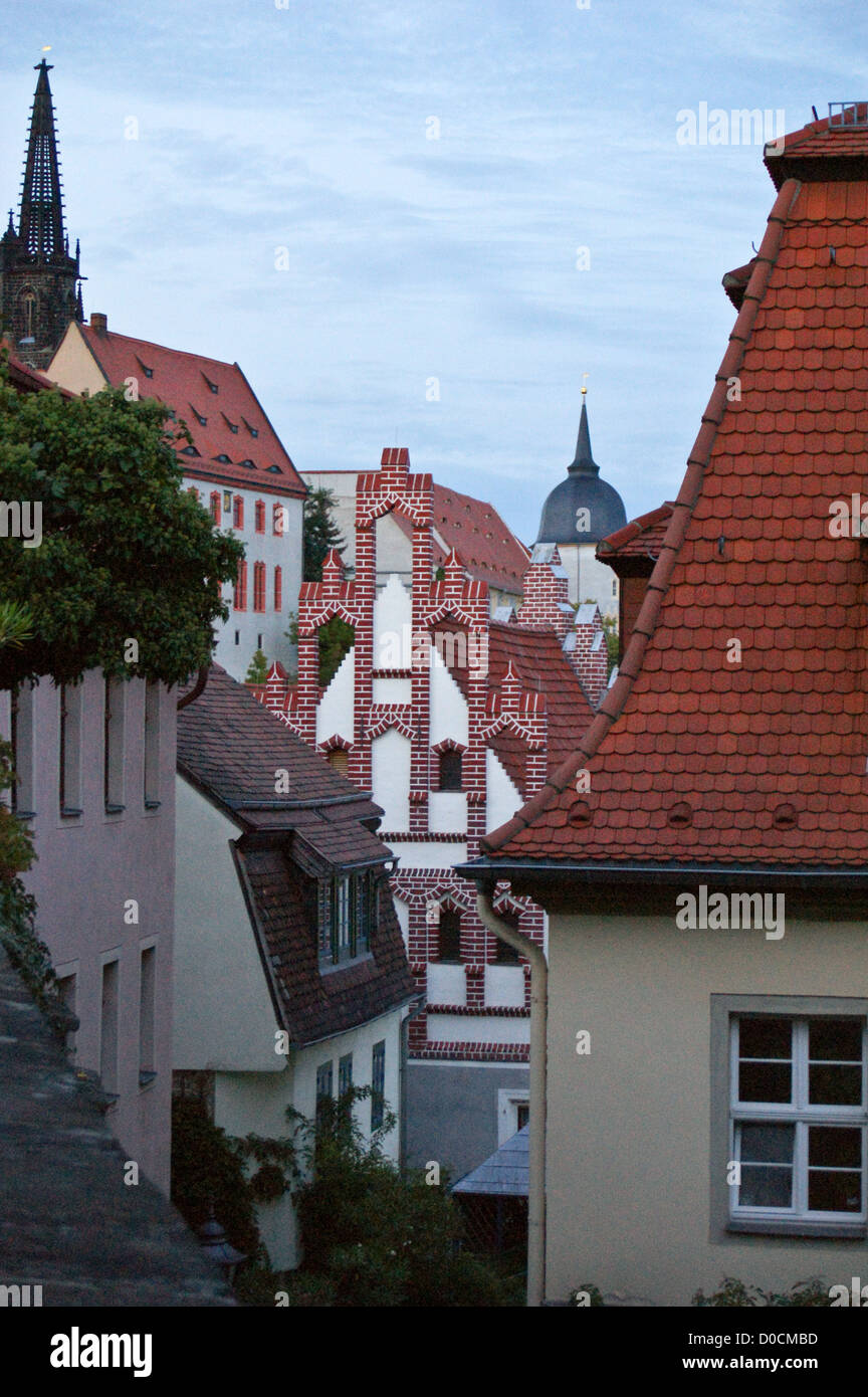 Weinfest Meissner, Wine festival, Meissen, Sassonia, Sassonia, Germania Foto Stock